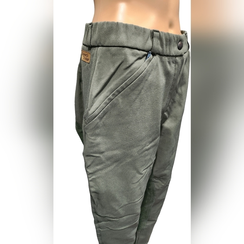 Trainer's Choice "Rachel" womens Equestrian Full Leather Seat Breeches Sz 32R - Picture 5 of 10